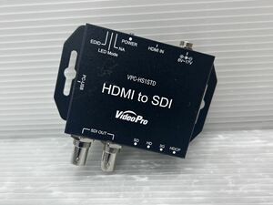 ★最終在庫品★ビデオプロ/VideoPro HDMI to SDIコンバーター (VPC-HS1STD) 本体のみ ジャンク品 A