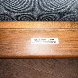 カリモク WD4300 1人掛けソファ ブナ材 肘掛椅子 ファブリック 椅子 モダン チェア 北欧スタイル シングル karimoku 定価¥11万(貝352の画像9