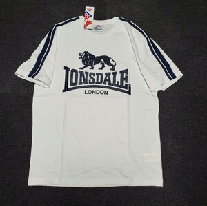 新品タグ付き　ロンズデール　Lonsdale　Tシャツ 半袖　正規品　イギリス直輸入　白　XL