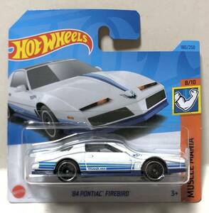 レア 日本未発売 ラスト 1984 Pontiac Firebird Trans Am ポンティアック ファイアバード トランザム Brendon Vetuskey ホワイト 絶版