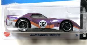 レア USカード 1976 Greenwood Corvette グリーンウッド コルベット IMSA Camel GT Le Mans イムサ キャメル ルマン Chevrolet シボレー