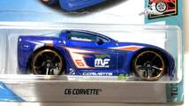 ラスト 2018 Tooned Chevrolet Corvette C6 シボレー コルベット Chevy Eric Tscherne エリック チャーン Meta Blue メタリック ブルー_画像2