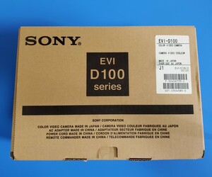 SONY ビデオカメラ EVI-D100 series　リモコン付き　未使用品　ソニー