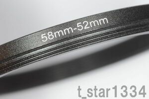 58-52mm понижающее резьбовое кольцо новый товар 