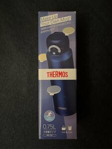 未使用 サーモス THERMOS (JNR-752)　真空断熱ケータイマグ (ネイビー) 0.75L