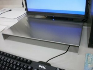 アルミ製 パソコン 原稿台 書見台 入力効率アップ キーボード収納 A90