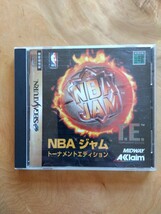 セガサターン　NBAジャム トーナメントエディション ソフト_画像1