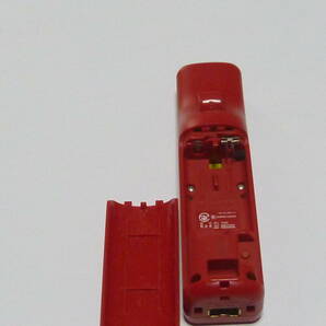 R06【即日発送 送料無料】Wii リモコン モーションプラス 純正（動作確認済) 赤 レッド RVL-036 コントローラの画像2