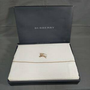 562/29　GJ60275　BURBERRY　バーバリー　タオルシーツ　140×240cm　綿100%　寝具