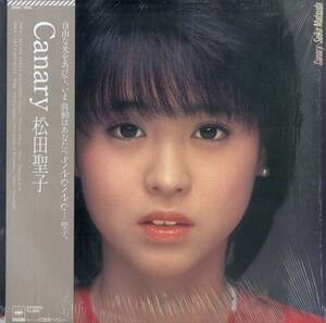 A00575859/LP/松田聖子「Canary (1983年・28AH-1666・林哲司・松任谷由実作曲・井上鑑・松任谷正隆編曲etc)」