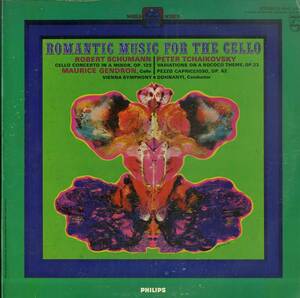 A00578030/LP/モーリス・ジャンドロン「Romantic Music For The Cello- Robert Schumann & Peter I. Tchaikovsky」