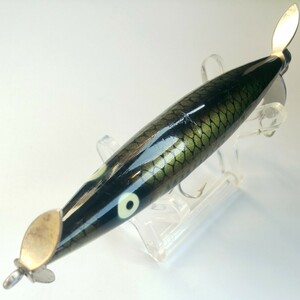 ヘドン ダイイングフラッター 胴割れ 吹き目 HEDDON DYING FLUTTER BB ダブルスイッシャー オールドルアー １円～