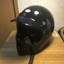 ヘルメット　バイザー　ベル　ブコ　500TX ショーティー　チョッパー　ボバー　シールド パン　ショベル　SR400_画像3