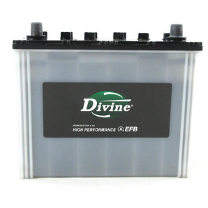 Q85 95D23L Divine EFBバッテリー 互換 85D23L /アイドリングストップ対応 日産 ノート マーチ ラフェスタ AD ティアナの画像3