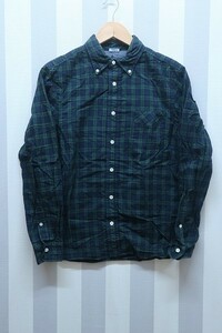 2-6720A/Navy VINTAGE GARMENTS 長袖BDブラックウォッチシャツ 日本製 ネイビー ヴィンテージガーメンツ 送料200円 