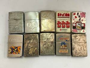 Zippo ジッポ/ジッポー ライター オイルライター 喫煙具 まとめて 10個 ジャンク ② ※商品説明欄 画像有