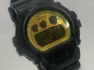 CASIO カシオ G-SHOCK Gショック × 24karats コラボ クォーツ メンズ 腕時計 DW-6900FS 稼働 現状渡し