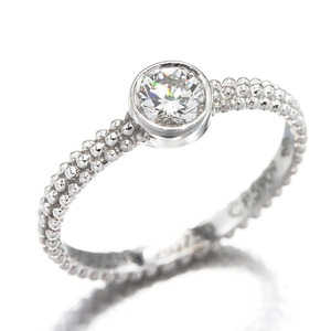 モーブッサン MAUBOUSSIN K18WG ダイヤモンド リング 9号 ホワイトゴールド750 指輪 宝石 ジュエリー 誕生石 4月 誕生日 ブランド