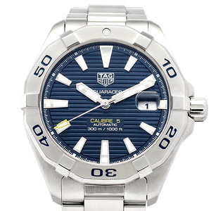  TAG Heuer TAG Heuer Aquaracer 300mkyali bar 5 WBD2112.BA0928 blue face men's wristwatch SS self-winding watch 