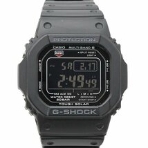 1円～CASIO Ｇショック G-SHOCK ブラック DIGITAL マルチバンド6 メンズ腕時計 43.2mm タフソーラー GW-M5610U-1BJF カシオ_画像1