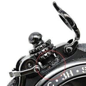 1円～AQUANAUTIC サブコマンダー デイデイト SS/ラバー ダイヤスカルマスク 自動巻き メンズ腕時計 アクアノウティックの画像7