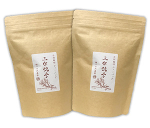 自然栽培 三年晩茶 180g((3gX30TB)Ｘ2袋)★大和茶★無肥料・無農薬★ティーバッグ★陽の氣を宿し、温かい三年晩茶を飲めば身体ぽかぽか♪