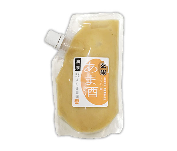 自然栽培 玄米あまざけ(濃厚)（180g）★無添加★砂糖は使用なし★無肥料・無農薬のお米★ノンアルコール★別名「飲む点滴」「飲む美容液」