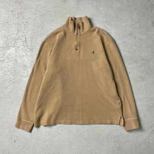 Polo by Ralph Lauren ポロバイラルフローレン ハーフジップスウェットシャツ メンズL