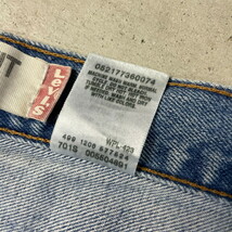 00年代 Levi's リーバイス 550 テーパード デニムパンツ RELAXED FIT メンズW36_画像7