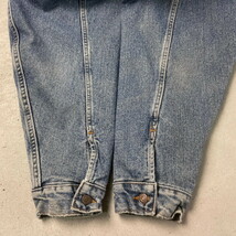 90年代 USA製 Levi's リーバイス 70427 4891 バッファローチェックライナー デニムジャケット メンズL_画像9