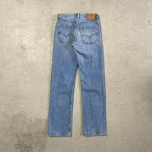 90年代 スペイン製 Levi's ユーロリーバイス 501 ストレート デニムパンツ ジーンズ メンズW30_画像6