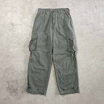 90年代 Levi's リーバイス フランス軍 M-47タイプ 588-6432 ユーロミリタリーカーゴパンツ メンズW33_画像2