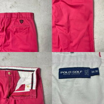 POLO GOLF Ralph Lauren ラルフローレン ポロゴルフ コットンパンツ メンズW34_画像8