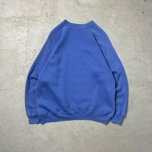 90年代 Hanes HerWay ヘインズ ブランクスウェットシャツ 無地 ラグランスリーブ メンズＬ