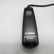 美品 Canon キャノン シャッターリモコンスイッチ RS-80N3 EOS R3 R5 5DS 5DSR 6D 7D 118003_画像5