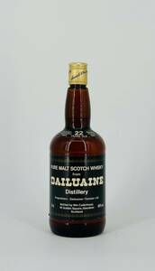 ダイルアイヌ 1962 22年 ケイデンヘッド ダンピーボトル Dailuaine 1962 22 years Cadenhead’s Dumpy bottle Scotch Single Malt Whisky