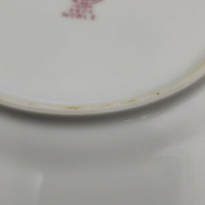 Noritake ノリタケ NOBLE 16cm 丸皿 小皿 セット プレートセット ブルー系 小花柄 金彩 絵柄 色褪せ 色剥げ ホームパーティー【60z7】の画像9