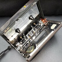 SONY ソニー カセットコーダー TCS-90 ※ジャンク※ フラットマイク 前面スピーカー内蔵モデル 部品どり 昭和レトロ【プラスe1767】_画像7