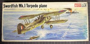 【新品・未組立・箱イタミ】『Swordfish Mk.Ⅰ Torpedo plane』　イギリス海軍雷撃機「ソードフィッシュ Mk.1」　Frog　1/72スケール