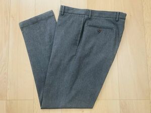 【良品】J.PRESS★コットンスラックス★グレー★W88