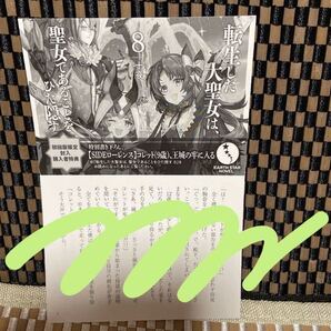 特典のみ 転生した大聖女は聖女であることをひた隠す 8巻 初回限定封入ショートストーリーペーパー (異世界系なろう系393)