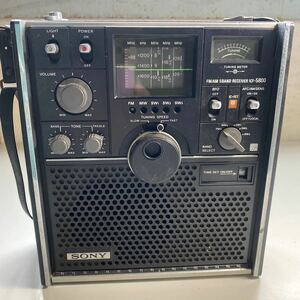 SONY ICF-5800 スカイセンサー ソニー ラジオ 5バンド 5BAND レシーバー 昭和レトロ z-0221-8