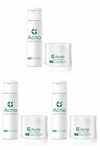 Acno （アクノ） ニキビケア化粧水150ml+ニキビケアクリーム50g 3セット