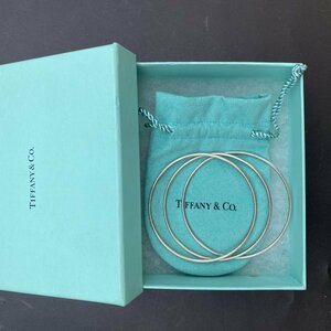 G0205L48 TIFFANY&Co. ティファニー バングル 3連 SV925 シルバー アクセサリー　総重量16.6g