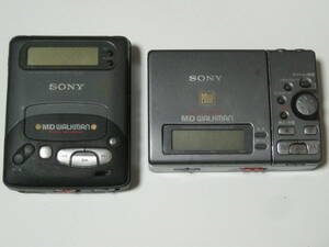 【ジャンク】SONY ソニー ポータブルMDレコーダー MDWALKMAN MDウォークマン MZ-R2 MZ-R3 PORTABLE MD RECORDER