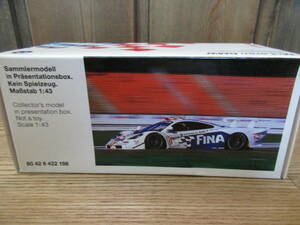 1/43 PMA ミニチャンプス マクラーレンF1GTR #9 FINA BMWパッケージ 533 174309