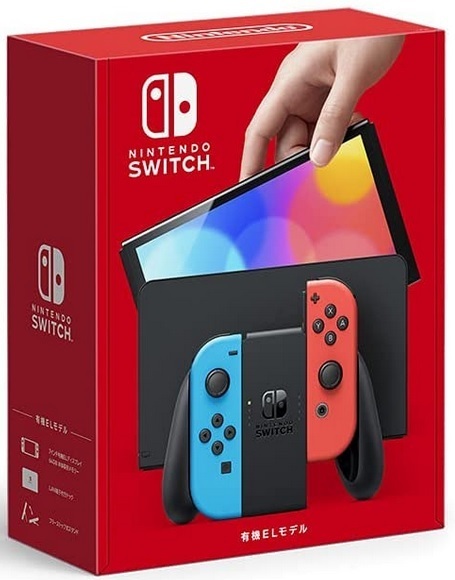 【新品未開封】任天堂 Nintendo Switch(有機ELモデル) ニンテンドースイッチ Joy-Con(L) ネオンブルー/(R) ネオンレッド 本体【送料無料】