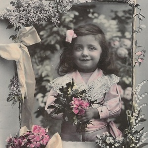 子供(18)Y11◆少女 少年 アンティークポストカード フランス ドイツ ベルギー イタリア イギリス ビンテージ 外国絵葉書