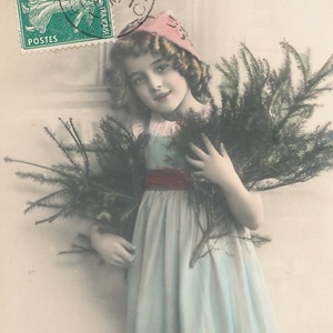 子供(17)Y11◆少女 少年 アンティークポストカード フランス ドイツ ベルギー イタリア イギリス ビンテージ 外国絵葉書