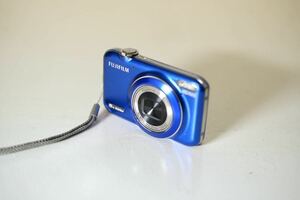 ◎ FUJIFILM FinePix JX400 ブルー 5.0-25.0mm F2.6-6.2 5X デジカメコンパクトデジタルカメラコンデジ富士フイルム動作未確認ジャンクZOOM